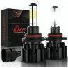 4 caras hiper led 9005 h10 hb5 hb3 baja