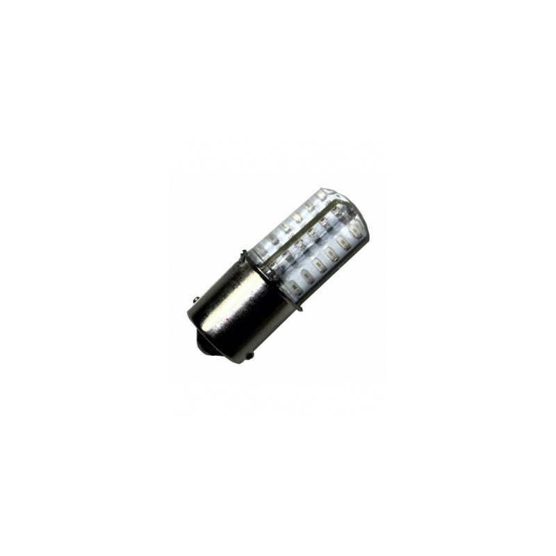 foco led 1 polo blanco base s25