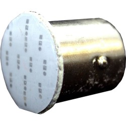 foco led 2 polos rojo base s25