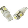 foco led pellizco blanco base t10