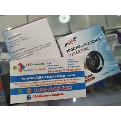indicador automotriz voltaje