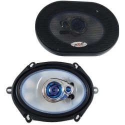juego de bocinas dxr 5x7 3 vias 400w