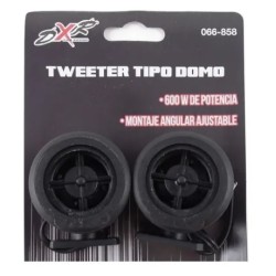 juego tweeters domo automotriz redondo 200w