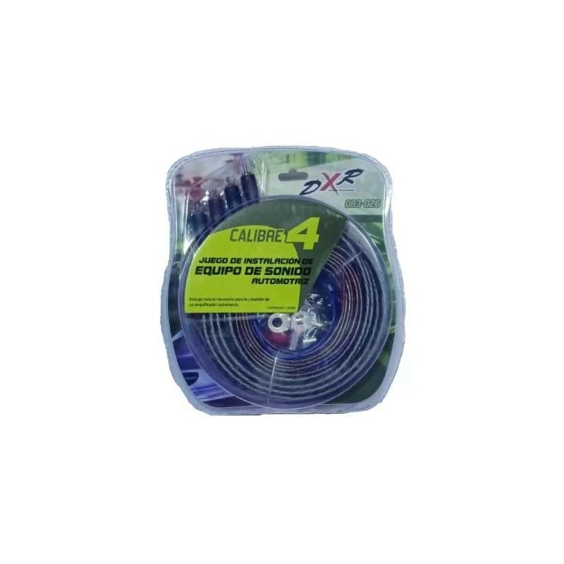 kit de instalacion de equipo de sonido cal 4 dxr