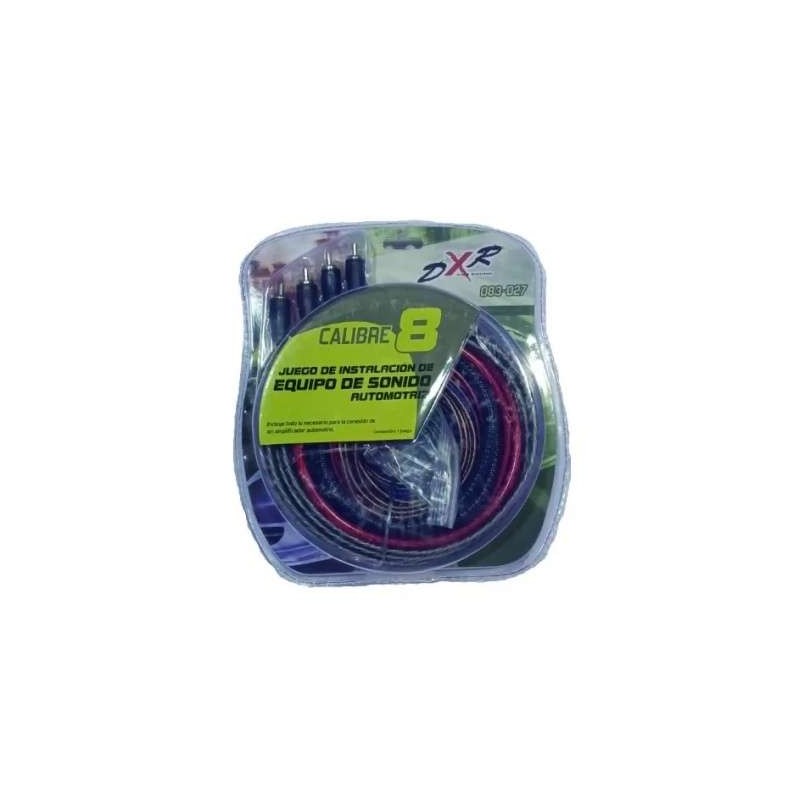 kit de instalacion de equipo de sonido cal 8 dxr