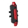 Luz trasera Recargable Rojo Para Bicicleta