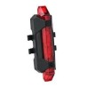 Luz trasera Recargable Rojo Para Bicicleta