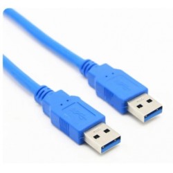 cable usb macho a usb macho 1 metro