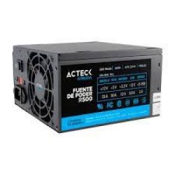 fuente poder 500w acteck r500