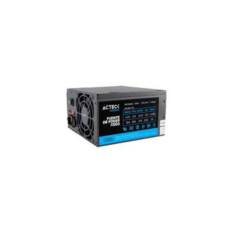 fuente poder 500w acteck r500
