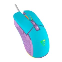 mouse gamer alambrico azul morado ocelot187