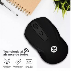 mouse inalambrico naceb na-0016n