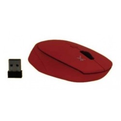 mouse inalambrico rojo perfect choice