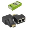 adaptador extension hdmi en rj45