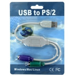 adaptador usb macho a ps2 con15