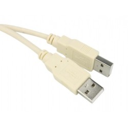 USB macho a USB macho 1m