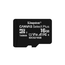 memoria kingston 16gb micro sd canvas select plus uhs-i