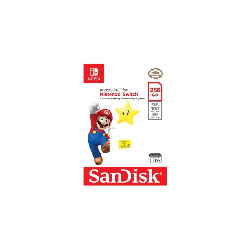 memoria micro sd 256gb microSDXC nintendo sandisk
