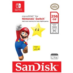 memoria micro sd 256gb microSDXC nintendo sandisk