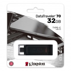 memoria tipo c 32gb kingston 3.2 negro