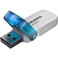 memoria usb 16gb adata 2.0 uv240 blanco