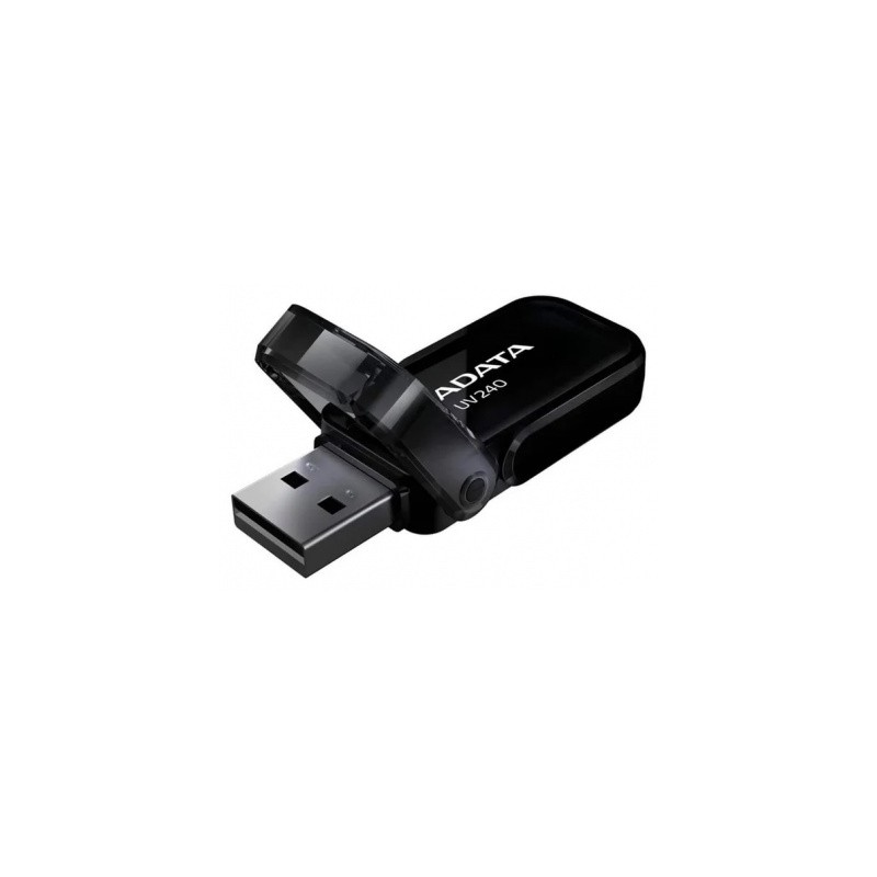 memoria usb 16gb adata 2.0 uv240 negro