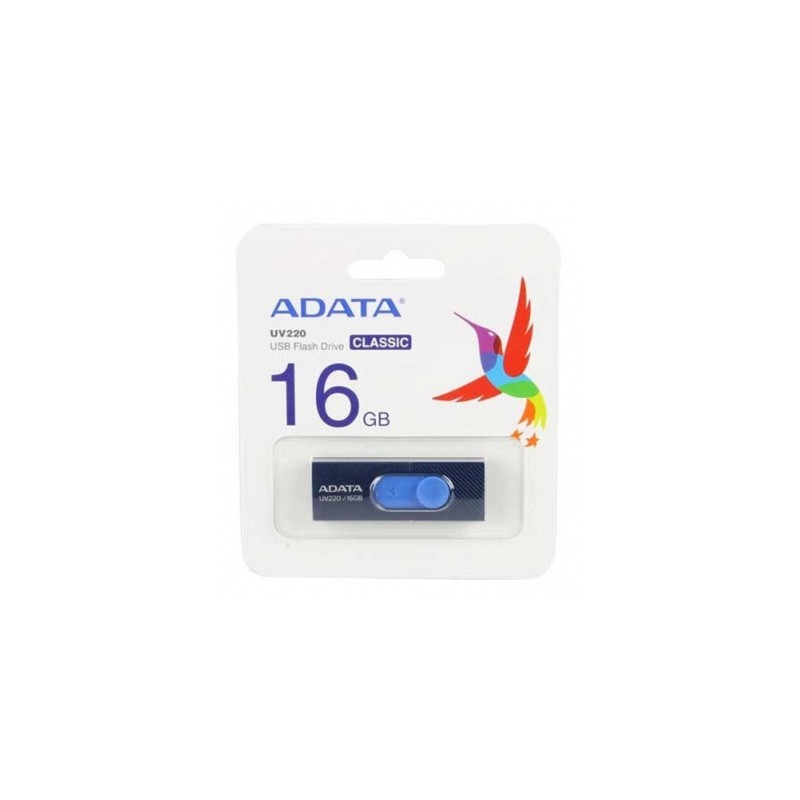 memoria usb 16gb adata uv220 azul