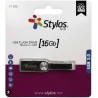 memoria usb 16gb metalica stylos stmus316b