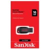 memoria usb 16gb sandisk negro