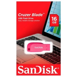 memoria usb 16gb sandisk rosa