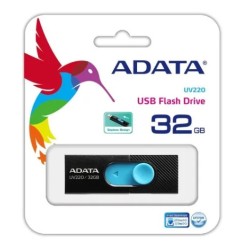 memoria usb 32gb adata uv220 azul
