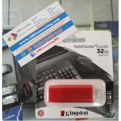 memoria usb 32gb kingston 3.2 rojo exodia