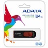 memoria usb 64gb adata c008 roja