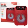 bocina bt 3  rfr228 roja
