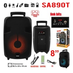 bocina tws 8 bt rfr210