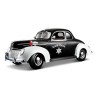 1939 Ford deluxe- police escala 1/18