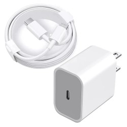 cargador c   cable c a ip usb-c 20w