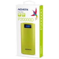 power bank adata 20000 mah p20000d amarilla