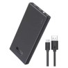 power bank bateria gar263 10000 mah 1hora negro