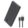 power bank bateria gar263 10000 mah 1hora negro