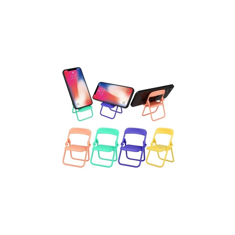 soporte para celular tablet forma de silla
