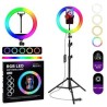 aro de luz rgb con tripie mj26