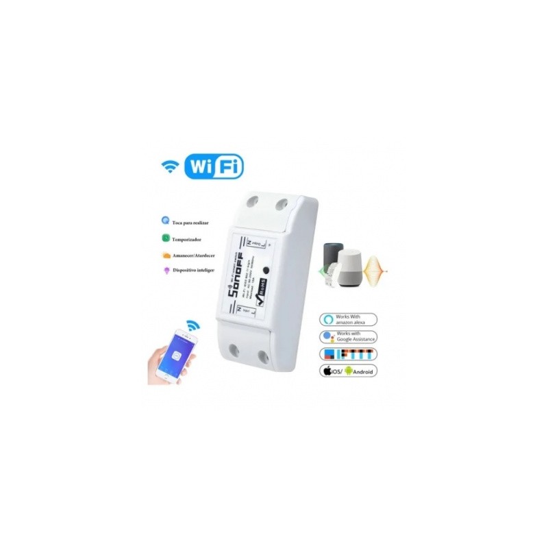 sonoff interruptor inteligente p alexa basicr2